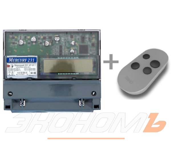 Счетчик Меркурий с пультом 231 АТ-01i