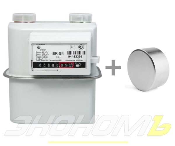 Модернизация под магнит газового счетчика заказчика Elster ВК-G4