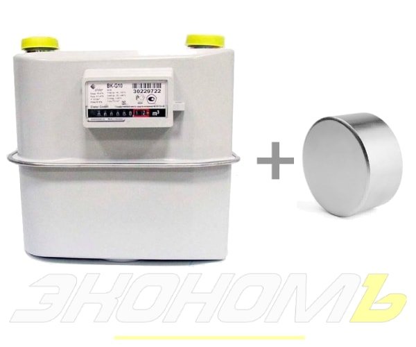 Модернизация под магнит газового счетчика заказчика Elster ВК-G10