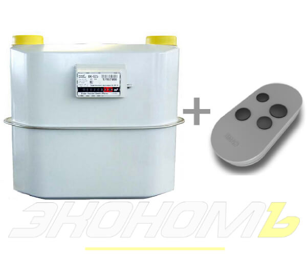 Счетчик газа с пультом Elster BК-G25