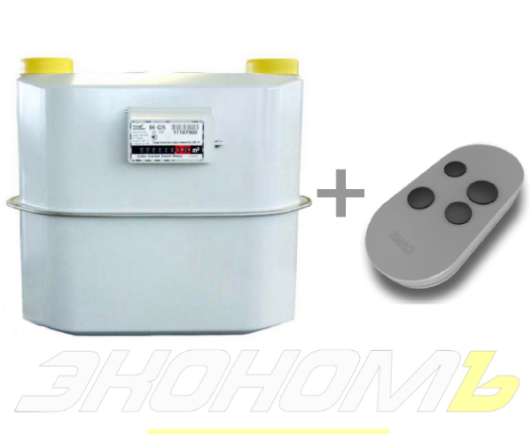 Счетчик газа с пультом Elster BК-G25T