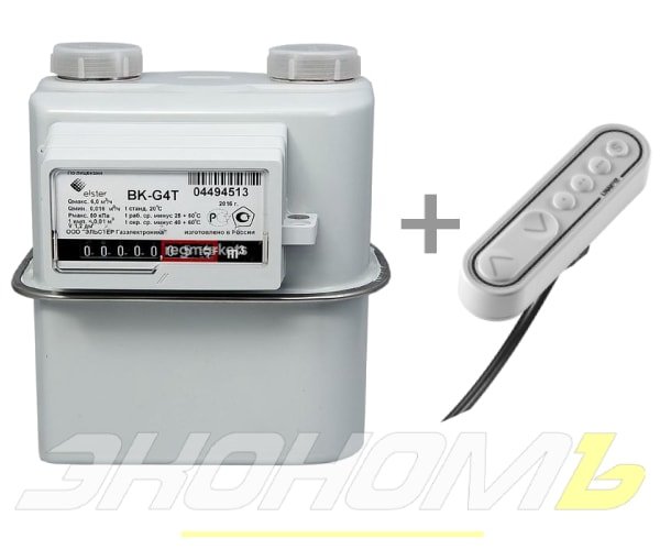 Модернизация под пульт газового счетчика заказчика Elster ВК-G4T
