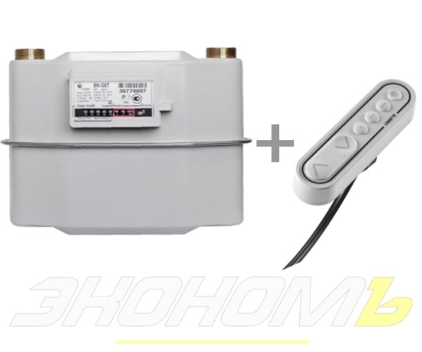 Модернизация под пульт газового счетчика заказчика Elster ВК-G6T