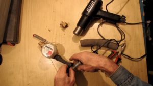 отмотка прибора учета