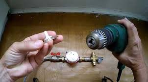 отмотка водосчетчика